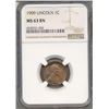 Image 1 : 1909 Lincoln Cent NGC MS63BN