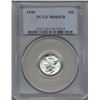 Image 1 : 1940 Mercury Dime Coin PCGS MS66FB