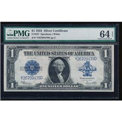 1923 $1 Silver Certificate PMG 64EPQ