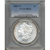 Image 1 : 1883-CC $1 Morgan Silver Dollar Coin PCGS MS63