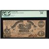 Image 1 : 1861 $100 Confederate States of America Note PCGS 50