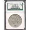 Image 1 : 1922 $1 Peace Silver Dollar Coin NGC