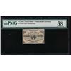 Image 1 : 3 Cent Third Issue Fractional Note PMG 58