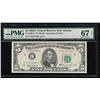 Image 1 : 1963A $5 Atlanta Federal Reserve Star Note PMG 67EPQ