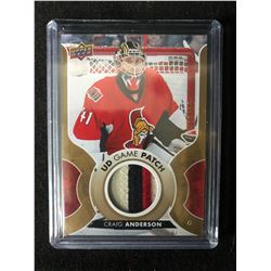 2017-18 UD Series 1 Craig Anderson UD Game Jersey # GJ-CA