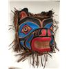 Image 1 : LARGE NATIVE ART BEAR MASK SIGNED BY ANDY WESLEY