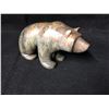 Image 1 : SIGNED AUTHENTIC INUIT STONE CARVING (BEAR)