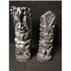Image 1 : PAIR OF HAWAIIAN STONE SCULPTURES