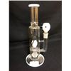 Image 1 : EVOLUTION BRIGHT EYE 13" WHITE GLASS BONG W/ BOWL