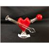 Image 1 : ATOMIK RED LOVE PENDANT GLASS PIPE W/ BOWL