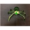 Image 1 : SPIDER GREEN GLASS PIPE