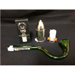 420 ACCESSORIES LOT (GRINDER/ PIPE...)