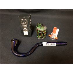 420 ACCESSORIES LOT (GRINDER/ PIPE...)
