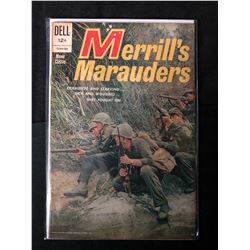 MERRILL'S MARAUDERS MOVIE CLASSIC COMIC BOOK (DELL COMICS)