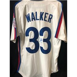 LARRY WALKER SIGNED EXPOS BASEBALL JERSEY (COOPERSTOWN AUTHENTIC COLLECTION)