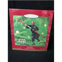 HALLMARK KEEPSAKE DARTH MAUL CHRISTMAS TREE ORNAMENT