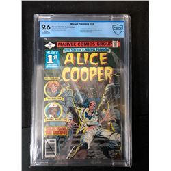 1979 MARVEL PREMIERE #50 "ALICE COOPER'S FIRST COMIC BOOK APPEARANCE" 9.6 GRADE CBCS