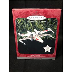 HALLMARK KEEPSAKE X-WING STARFIGHTER CHRISTMAS TREE ORNAMENT
