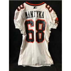 Cory Mantyka BC Lions Football Jersey GAME USED