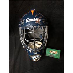 2004 NASHVILLE PREDATORS TEAM SIGNED GOALIE MASK W/ COA
