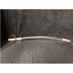 VINTAGE CEREMONIAL SWORD WITH HOLDER