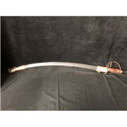 VINTAGE CEREMONIAL SWORD WITH HOLDER