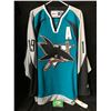 Image 4 : LIMITED EDITION JOE THORNTON SIGNED SHARKS HOCKEY JERSEY (CSI COA) 39 OF 125