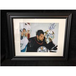 TOMMY SALO SIGNED 8" X 10" FRAMED PHOTO W/ COA