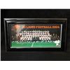 Image 1 : WALLY BUONO SIGNED BC LIONS TEAM PHOTO PRINT (FRAMED)