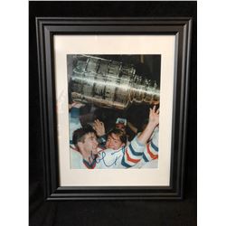 KEVIN LOWE SIGNED 8" X 10" FRAMED PHOTO W/ COA