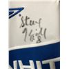 Image 2 : VINTAGE WHITE CAPS FOOTBALL JERSEY SIGNED BY STACY KINDEL