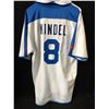 Image 3 : VINTAGE WHITE CAPS FOOTBALL JERSEY SIGNED BY STACY KINDEL