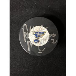 AL MCINNIS SIGNED ST LOUIS BLUES HOCKEY PUCK