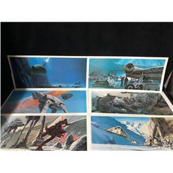 STAR WARS 11 X 18 LITHO PRINTS LOT