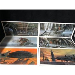 STAR WARS 11 X 18 LITHO PRINTS LOT