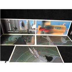 STAR WARS 11 X 18 LITHO PRINTS LOT