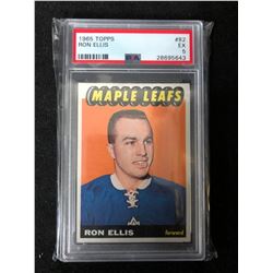 1965 TOPPS RON ELLIS HOCKEY CARD (PSA 5)