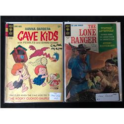 1960'S GOLD KEY COMIC BOOK LOT (CAVE KIDS/ LONE RANGER)