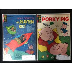 1960'S GOLD KEY COMIC BOOK LOT (THE PHANTOM BLOT/ PORKY PIG)