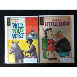 VINTAGE GOLD KEY COMIC BOOK LOT (WILD WILD WEST/ LITTLE LULU)