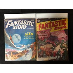 VINTAGE FANTASTIC STORY/ NOVELS COMIC BOOK LOT