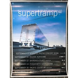 2002 SUPERTRAMP CONCERT POSTER (CANADIAN TOUR)