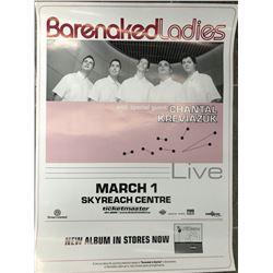 OFFICIAL BARENAKED LADIES CONCERT POSTER