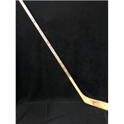 PAUL COFFEY SIGNED HOCKEY STICK WITH COA