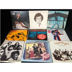 VINYL RECORD LOT (CHUBBY CHECKER/ TINA TURNER...)