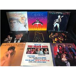 VINYL RECORD LOT (THE BEACH BOYS/ AIR SUPPLY...)