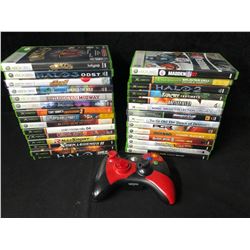 X-BOX/ X-BOX 360 VIDEO GAME LOT