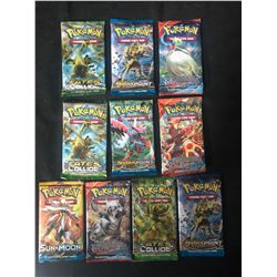 POKEMON TRADING CARD PACKS LOT