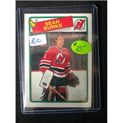 1988-89 O Pee Chee #94 SEAN BURKE Rookie RC