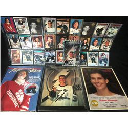 MANON RHEAUME HOCKEY CARD LOT